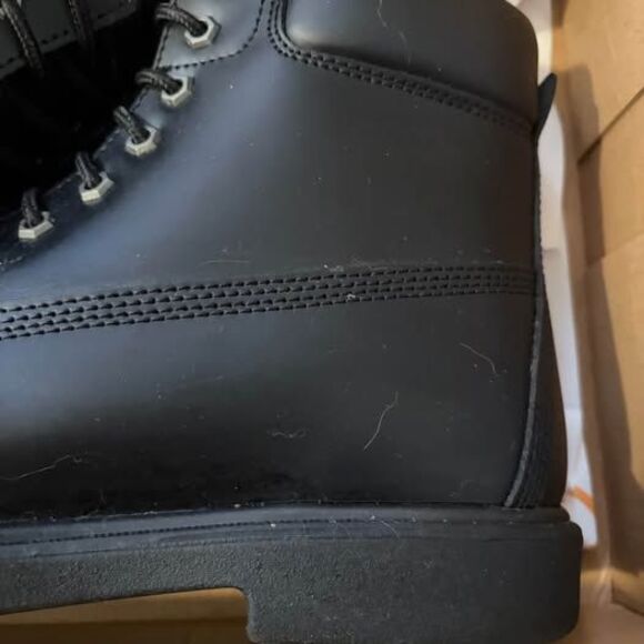Genuine Grip Side Zipper Leather Boots Size 10.5 W Steel Toe main image 8